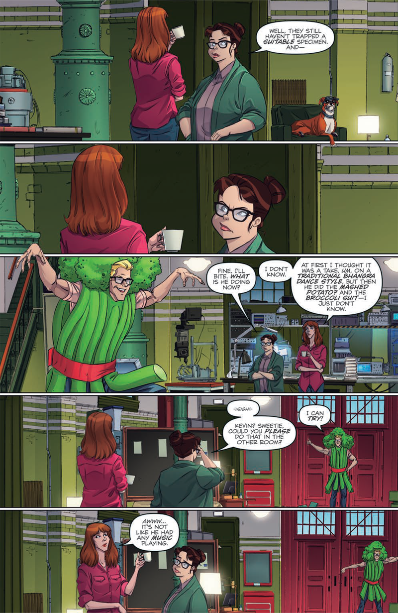 Illustration for article titled Patty and Holtzmann Are Back on the Hunt in a Look Inside the New Ghostbusters Comic